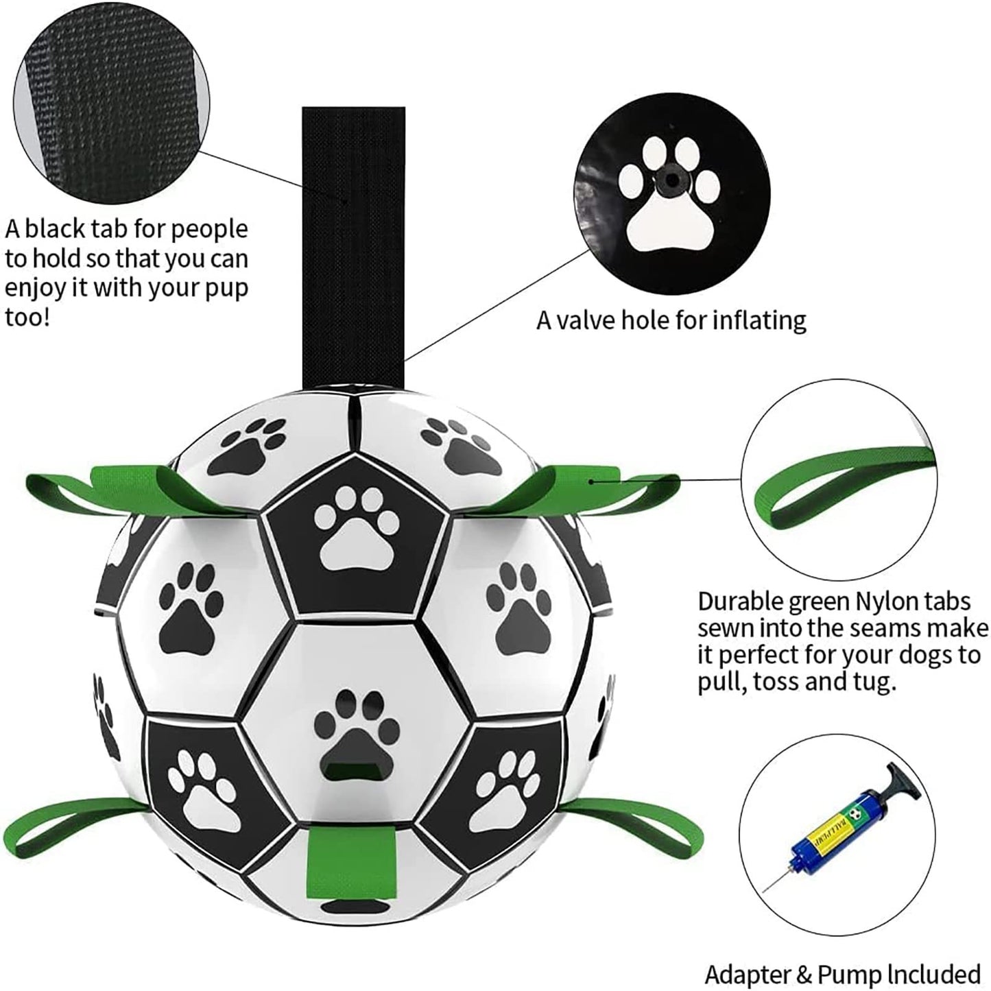 Pet Strap Football Toy
