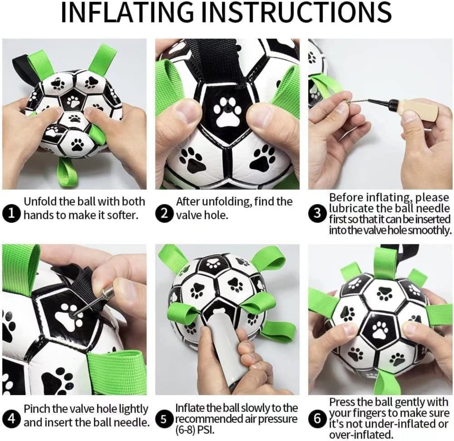 Pet Strap Football Toy