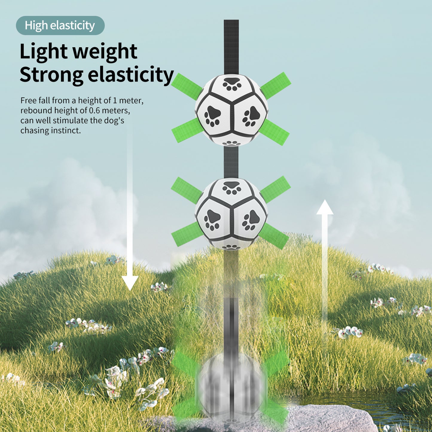 Pet Strap Football Toy